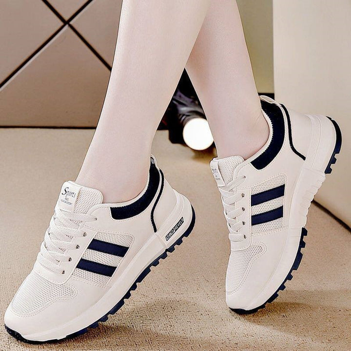 Damen Sportliche Sneaker mit atmungsaktivem Obermaterial Drune