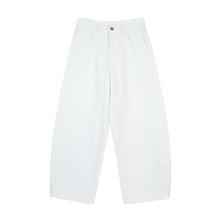 Damen Weite Baumwollhose Drune
