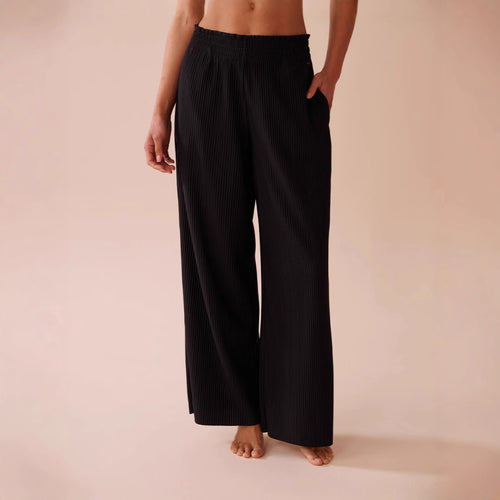 Damen elegante Plissierte Freizeithose Drune