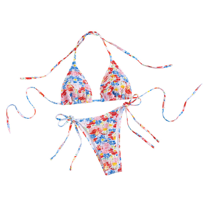 Damen Bikiniset mit buntem Mustermix Drune