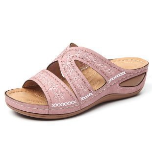 Damen bequeme Riemchensandalen mit ergonomischer Fußbettgestaltung Drune