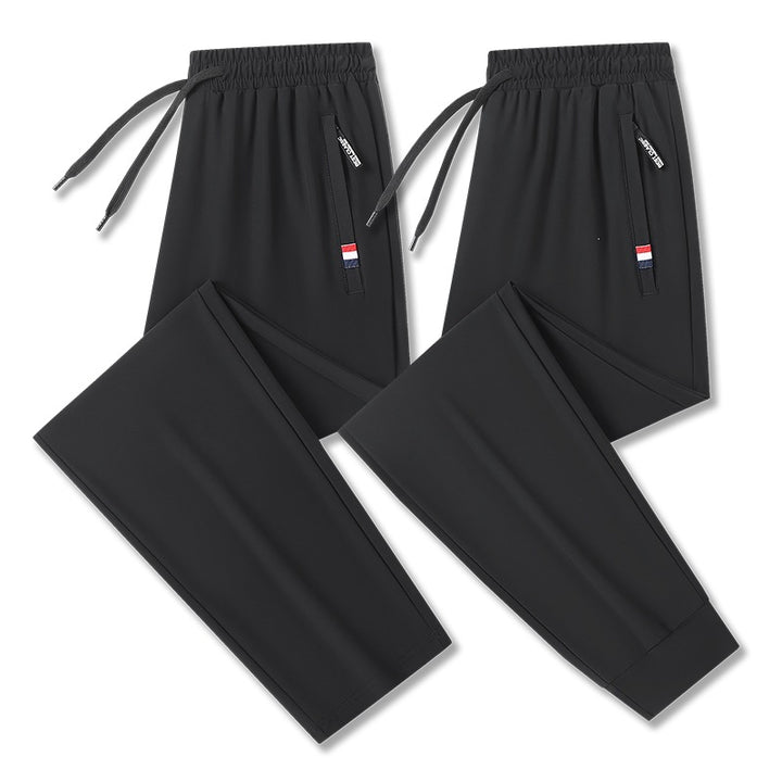 Herren Sportliche Freizeit-Hose mit elastischem Bund Drune