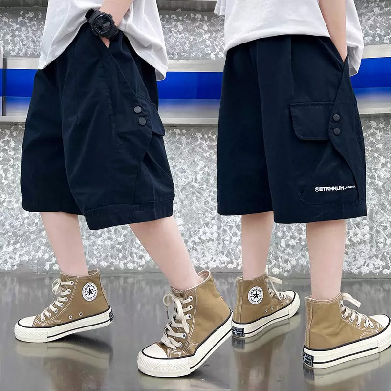 Unisex lässige Cargo-Shorts mit praktischen Taschen Drune