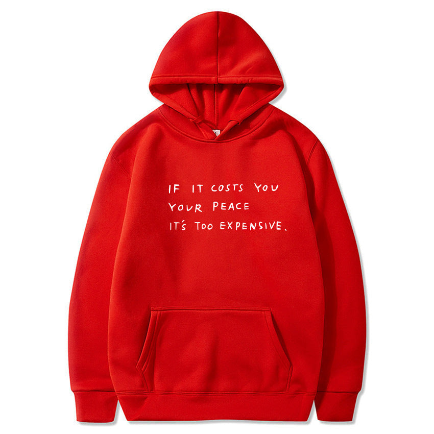 Damen Hoodie mit inspirierendem Motiv Drune