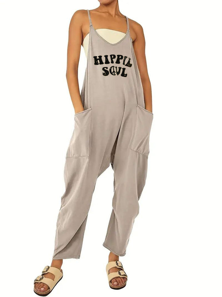 Damen Jumpsuit mit lässigem Schnitt und praktischen Taschen Drune