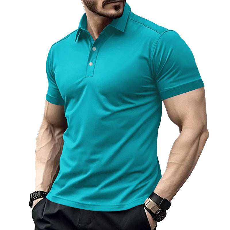 Herren Hochwertiges Kurzarm Poloshirt mit atmungsaktiver Technologie und modernem Schnitt Drune