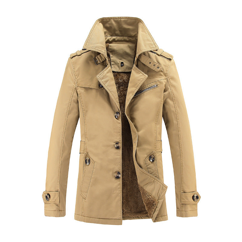 Herren Elegant Modernes Blazer Jackett Drune
