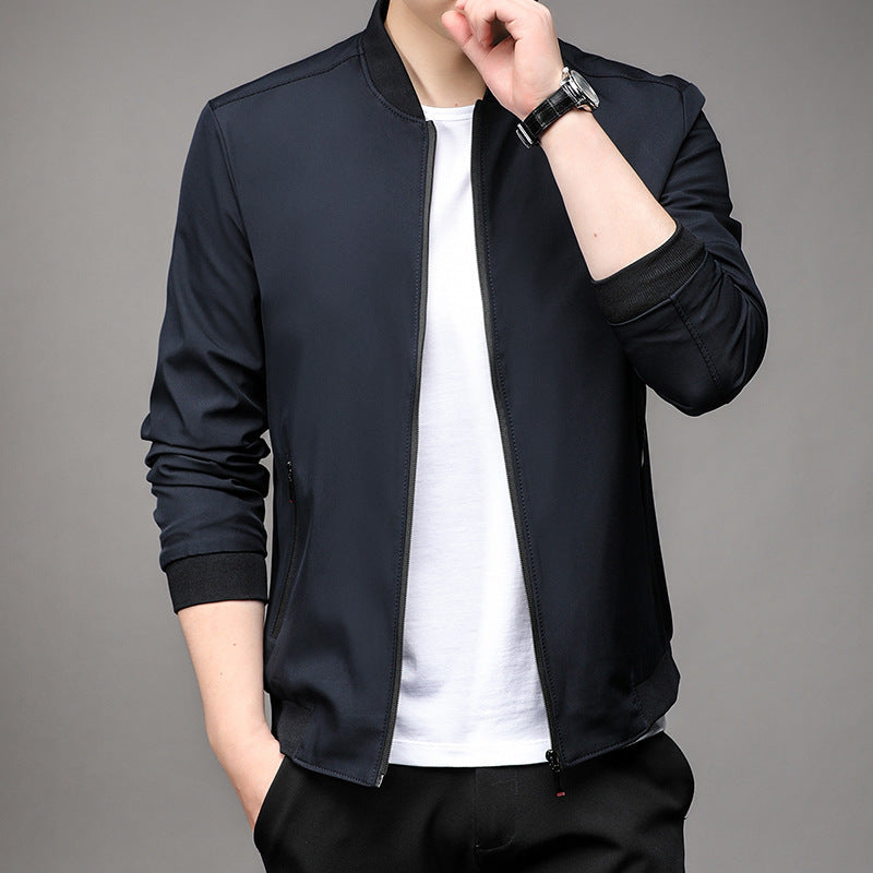 Herren Modische sportliche Bomberjacke Drune