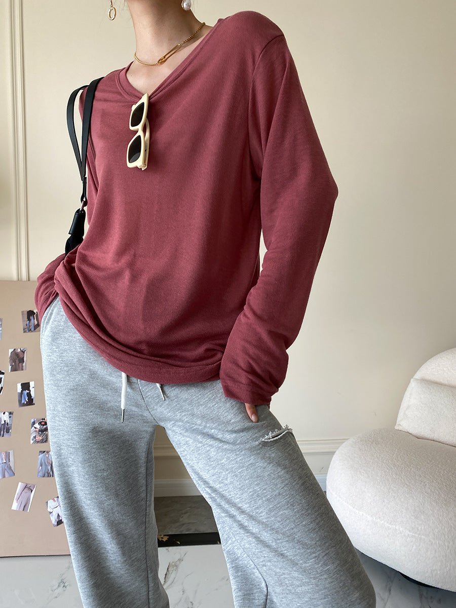 Damen lässige Jeansshorts mit hohem Bund und dekorativem Kettengürtel Drune