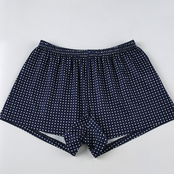 Damen Schlafshorts mit elastischem Bund und dekorativem Kordelzug Drune