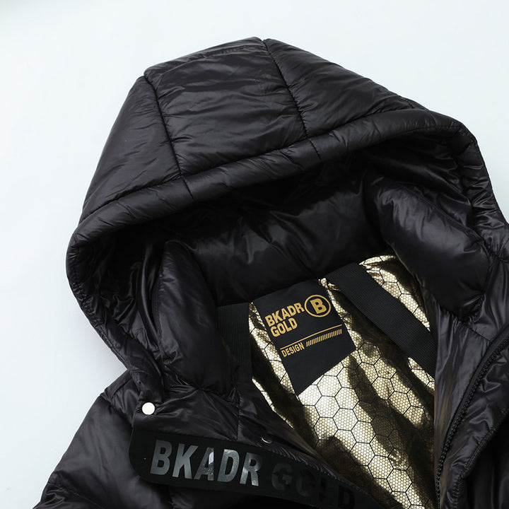 Damen Lange Daunenjacke Drune