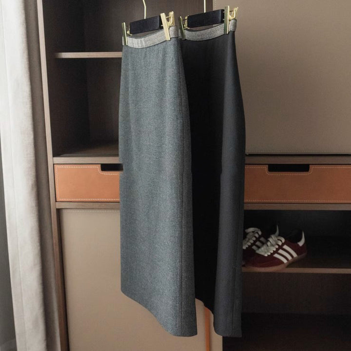 Damen Eleganter Bleistiftrock aus hochwertigem Material Drune