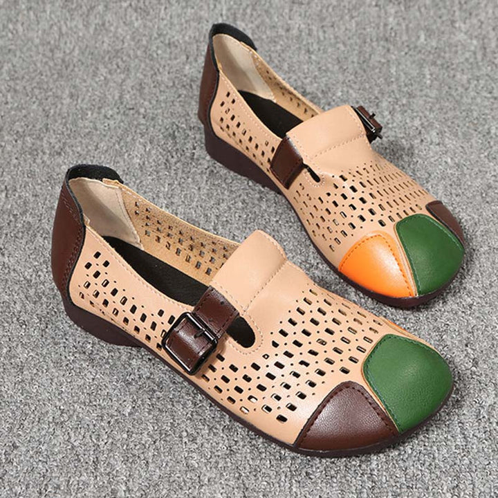Luftige Damensandalen mit Schnalle – Zoë Drune