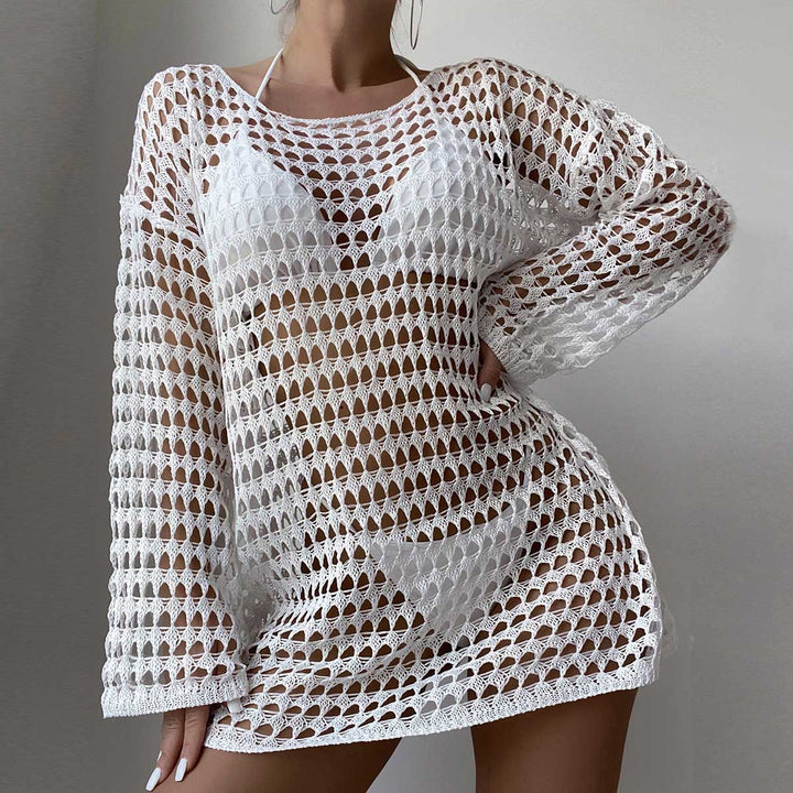 Damen schmeichelndes Stricktop mit weitem Schnitt Drune