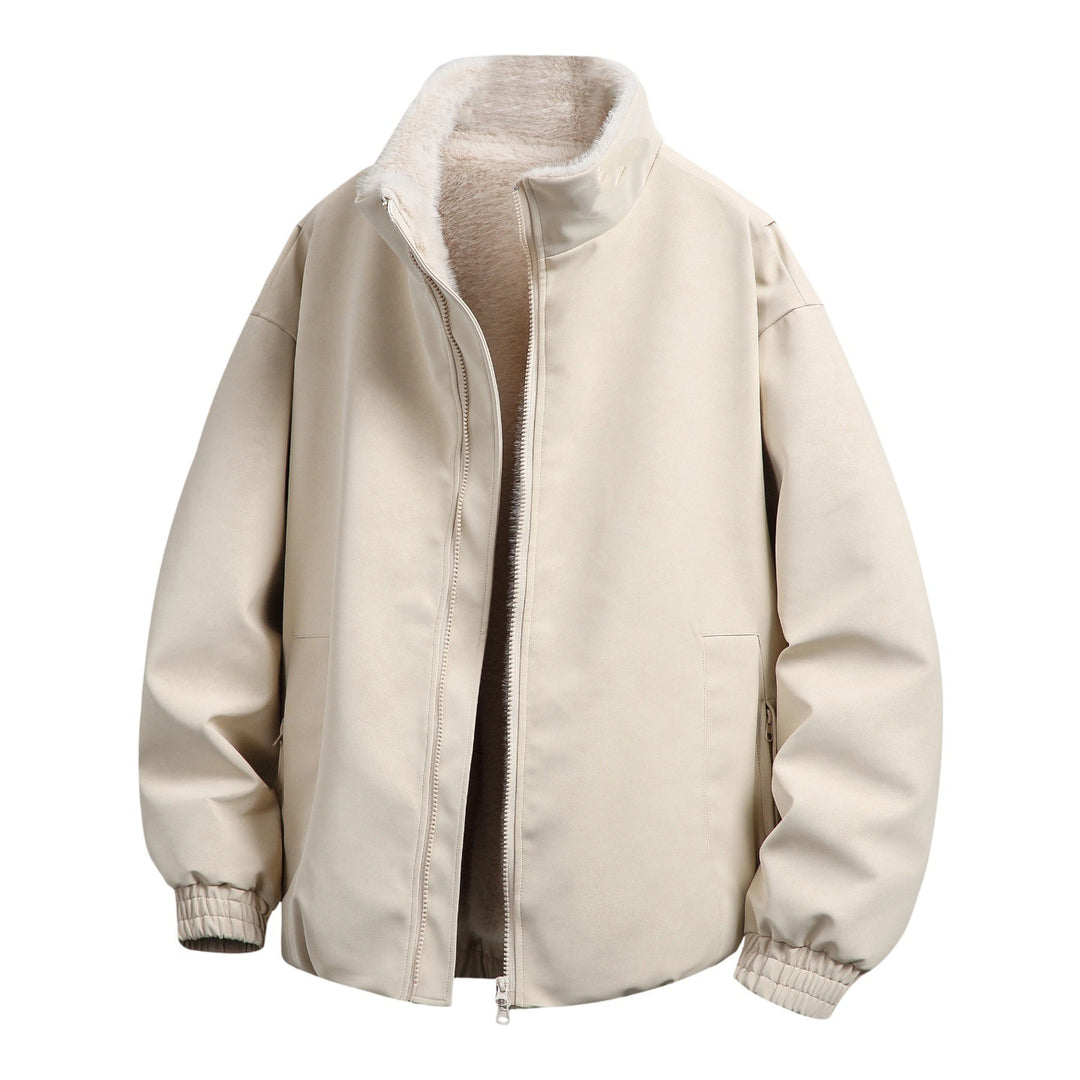 Damen Oversized Kunstlederjacke Drune