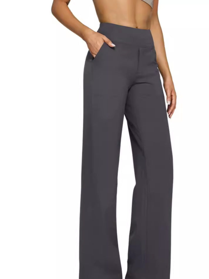 Damen weite Sporthose mit hoher Taille Drune