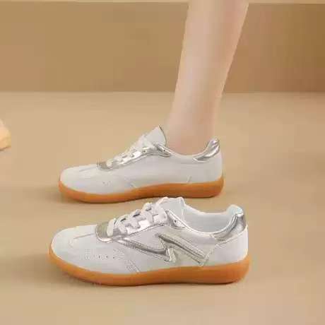 Damen Retro‑Sneaker mit Gumsohle, Kontraststreifen und gepolstertem Komfortfußbett Drune