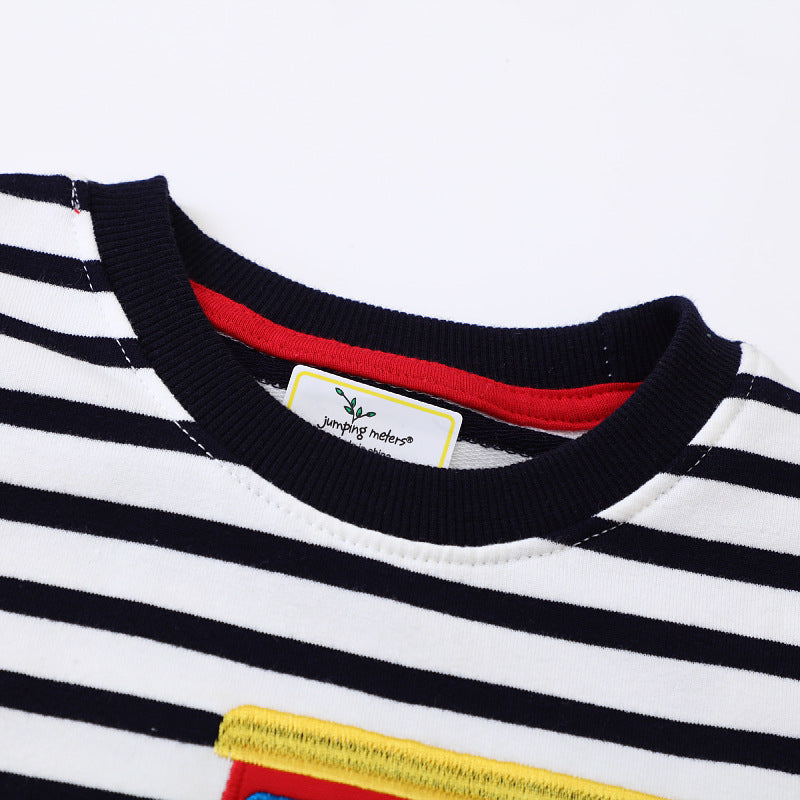 Jungen Sweatshirt mit kreativem Traktor-Design Drune