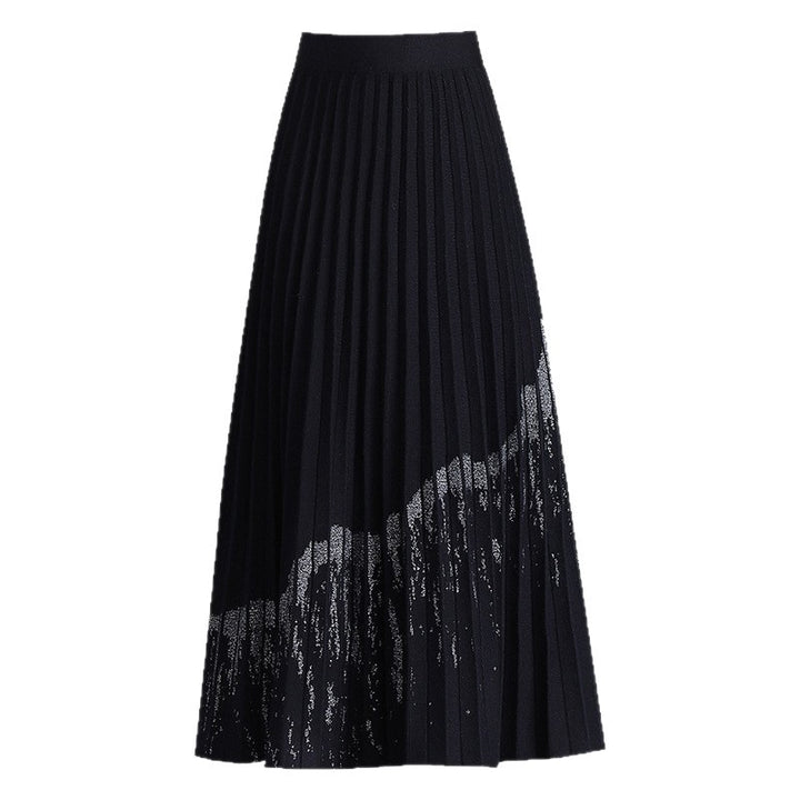 Damen Plisseerock Drune