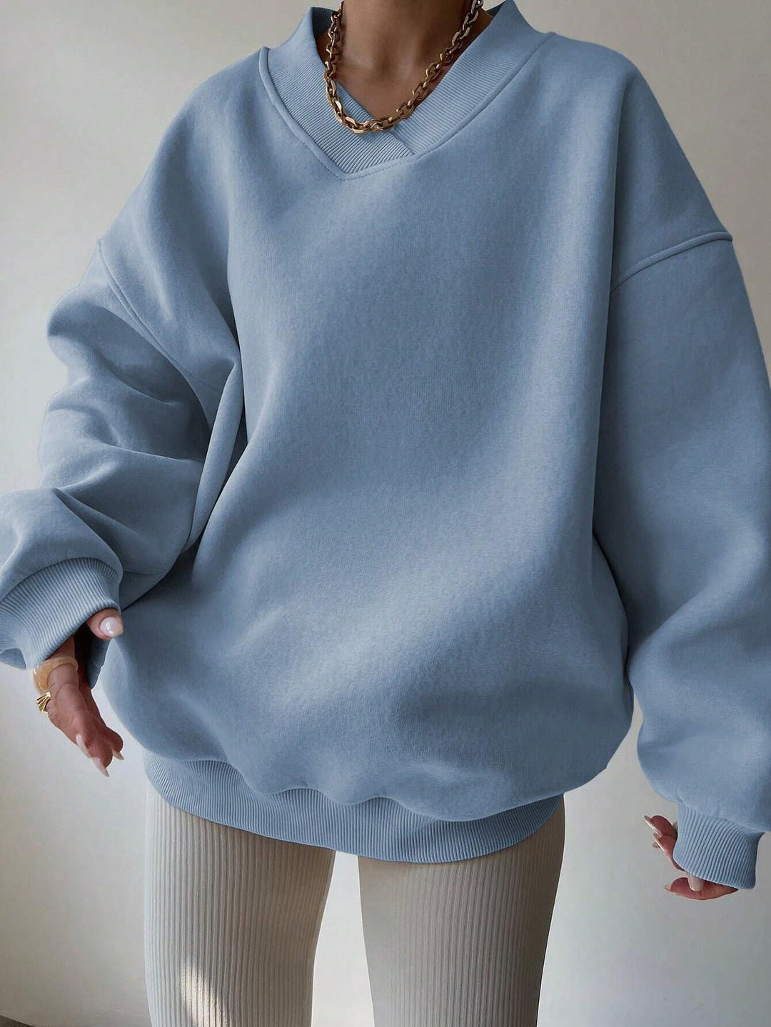 Damen Oversized Sweatshirt Drune