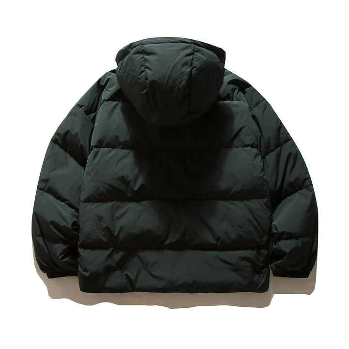 Damen Oversize gesteppte Kapuzenjacke mit voluminöser Thermowattierung Drune