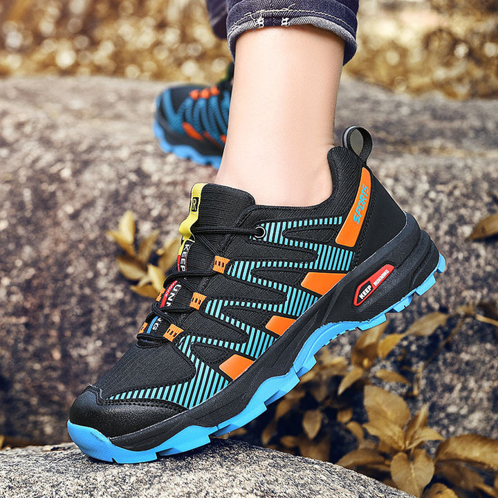 Herren robuste Trail‑Hybrid‑Sneaker mit verstärkter Zehenkappe und griffiger Offroad‑Profilsohle Drune