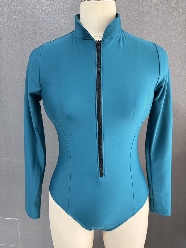 Damen Langarm Schwimmanzug Drune