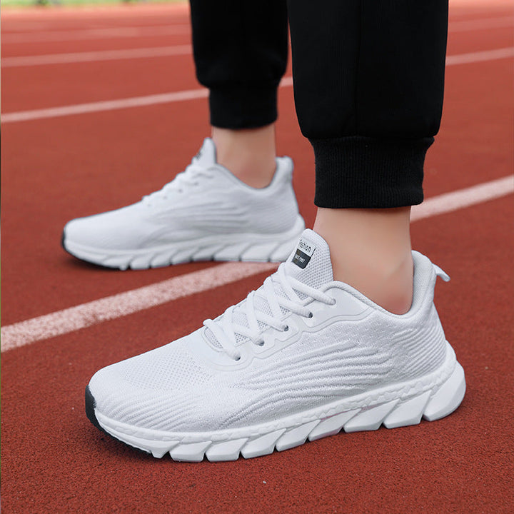 Herren Laufschuhe mit atmungsaktivem Obermaterial und stoßdämpfender Sohle Drune