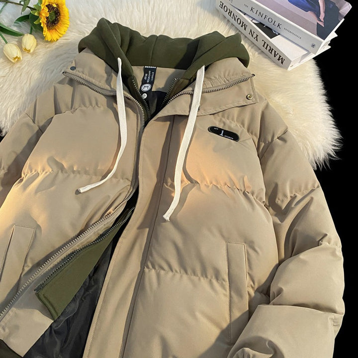 Damen Wattierte Parka-Jacke Drune
