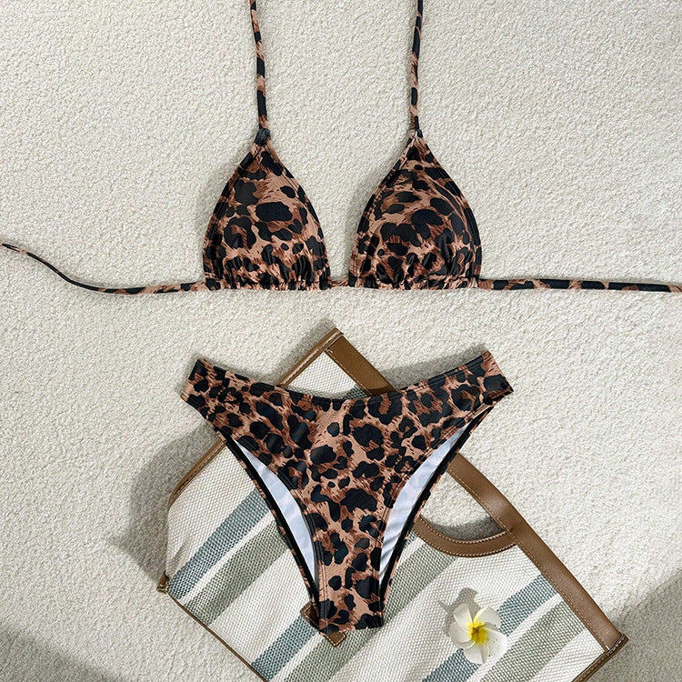 Damen Triangel-Bikini mit klassischen Punkten Drune