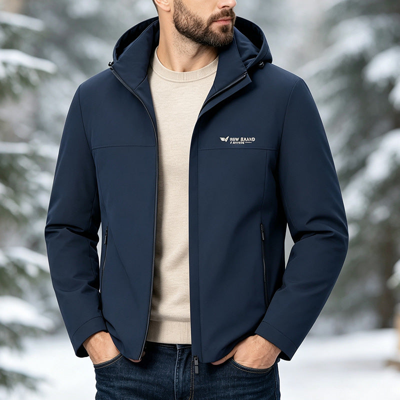 Herren Funktionsjacke mit Kapuze Drune