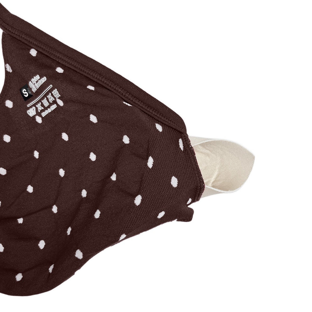 Damen Sportliches Bikini-Set mit hochgeschnittenen Shorts und rüschendetail Drune