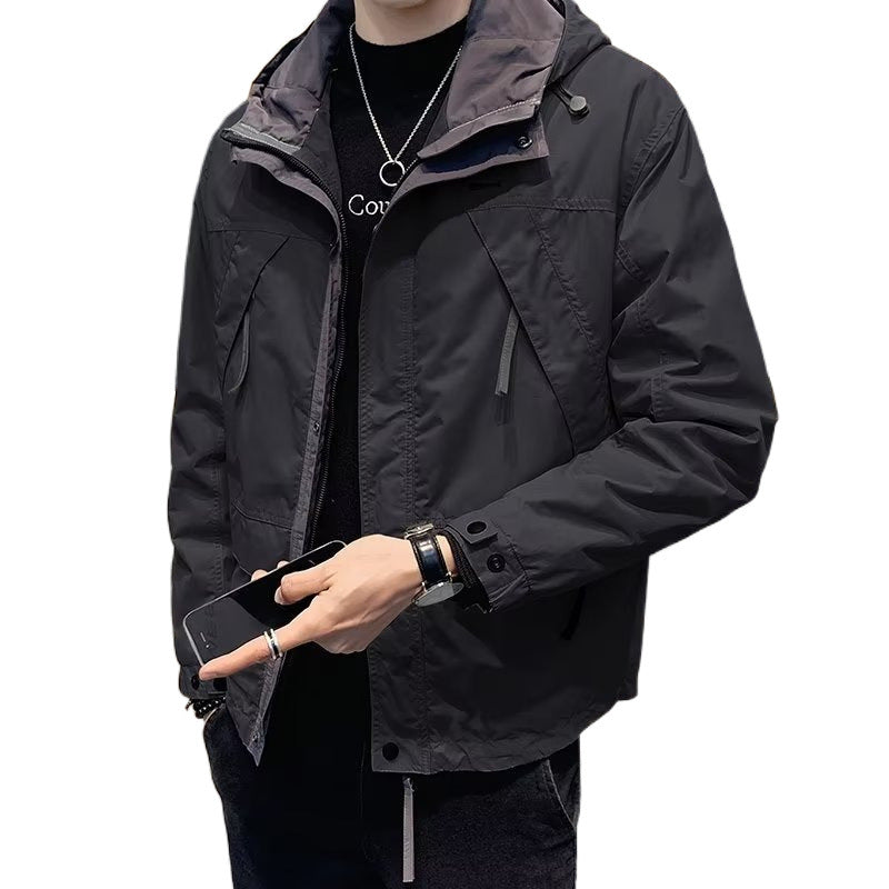 Herren Modische Outdoor-Jacke mit praktischen Taschen Drune
