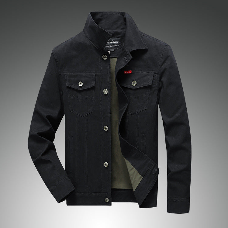 Herren Modische Utility-Jacke mit praktischen Taschen Drune