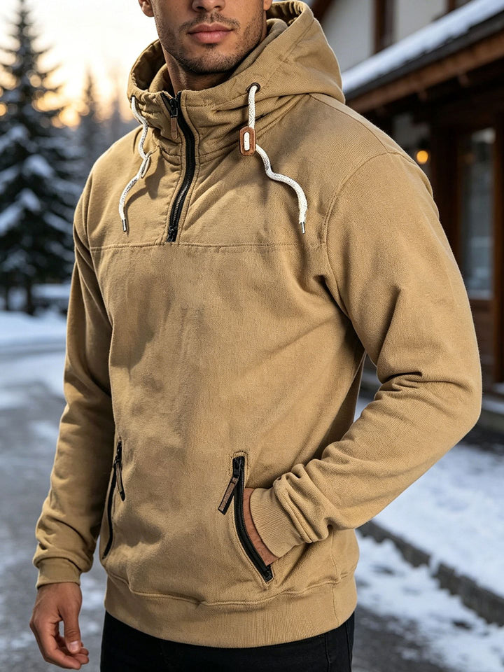 Herren Winddichte Kapuzenjacke Drune
