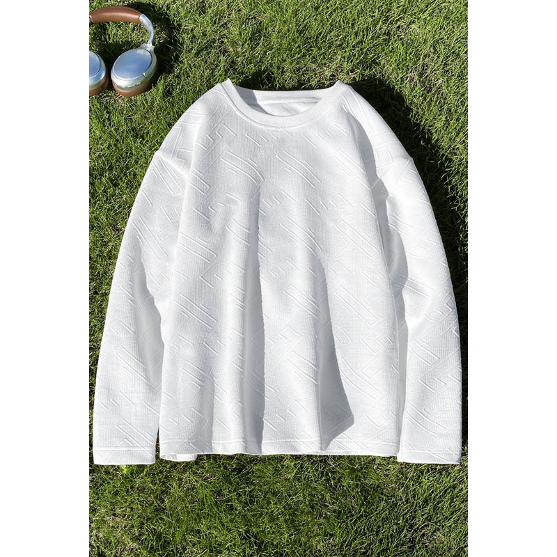 Damen Edler Strickpullover mit texturiertem Muster Drune