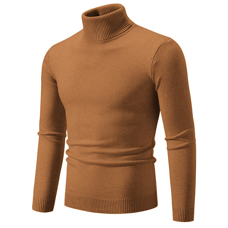 Herren schicker Rollkragenpullover aus hochwertiger Baumwolle Drune