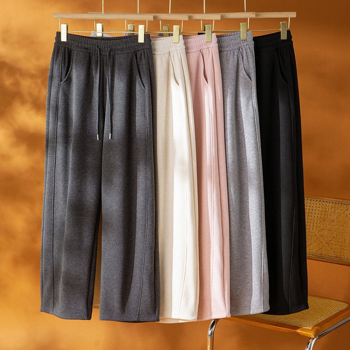 Damen modische und bequeme weite Lounge-Hose Drune