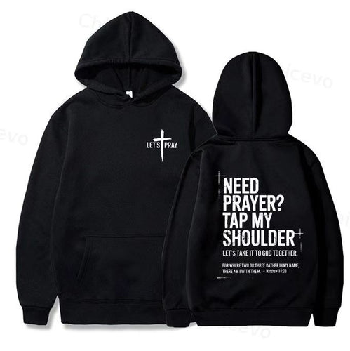 Unisex Kapuzenpullover mit motivierendem Schriftzug Drune