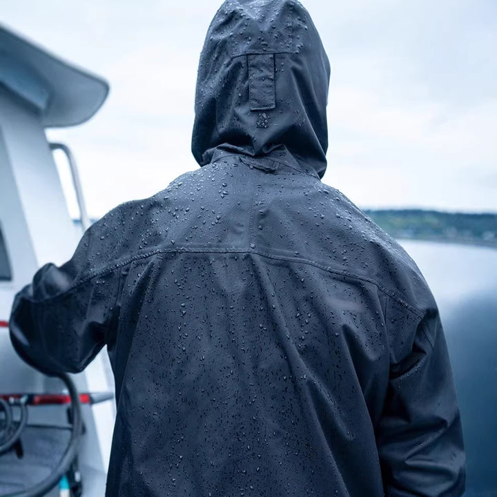 Herren Leichte Windjacke mit Kapuze