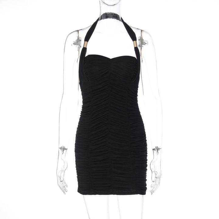 Damen Figurbetontes Korsettkleid mit Raffungen Drune