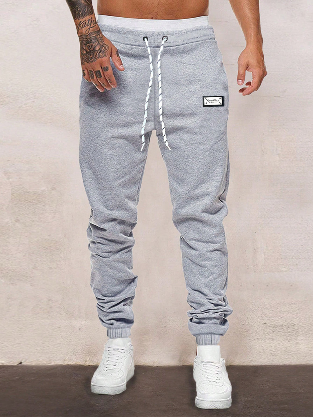 Herren Sportliche Jogginghose mit Bündchen Drune