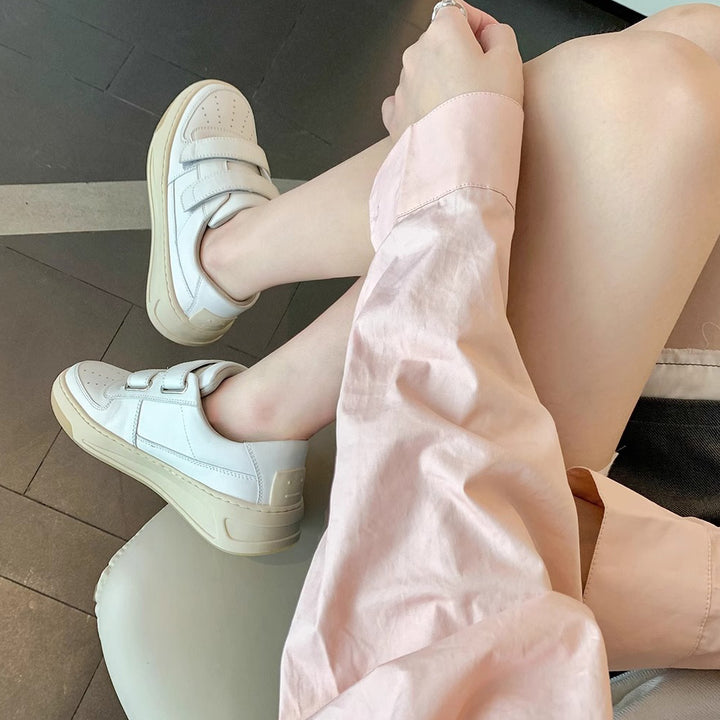 Damen Sneakers mit verstellbaren Klettverschlüssen und komfortabler Dämpfung Drune