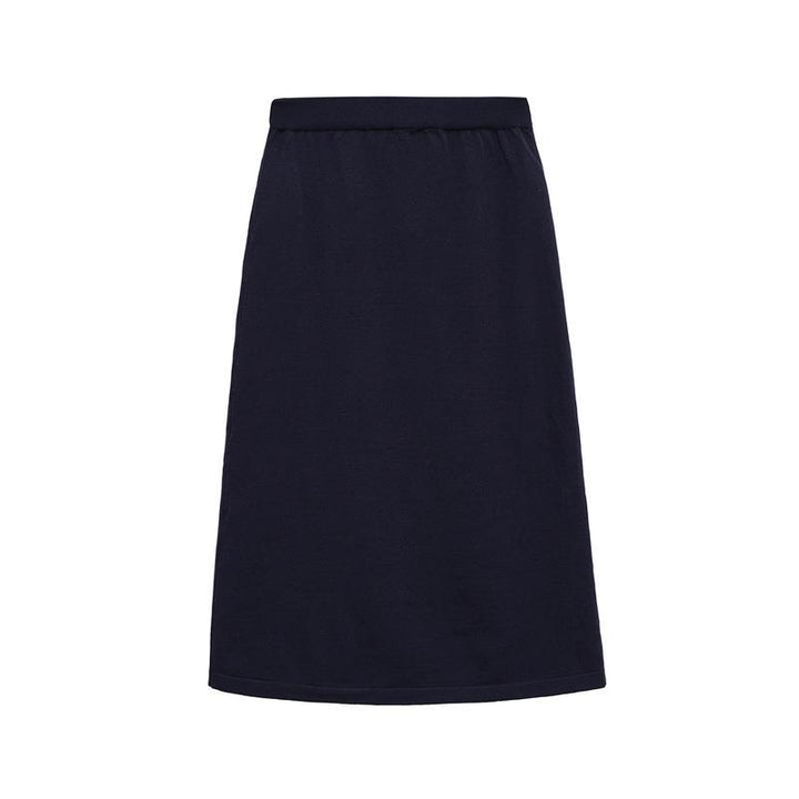 Damen Midi-Rock mit elastischem Bund und schwingendem Schnitt Drune
