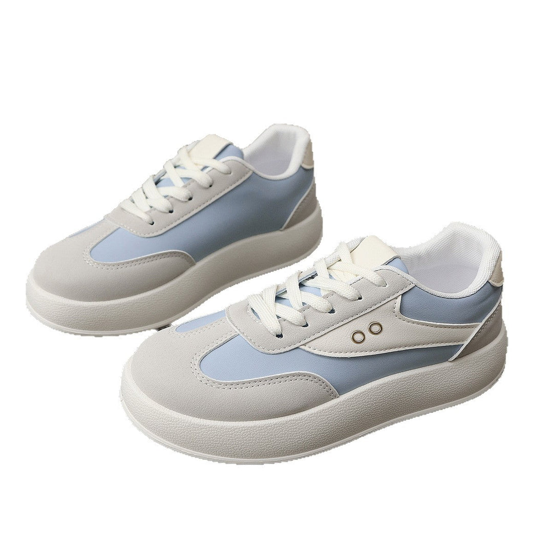 Damen Plattform Sneakers mit sportlichem Chic und gepolstertem Innenfutter Drune