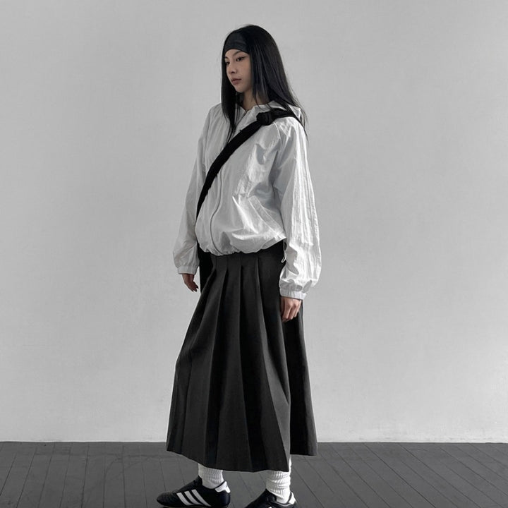 Damen leichte Übergangsjacke mit praktischer Kapuze Drune