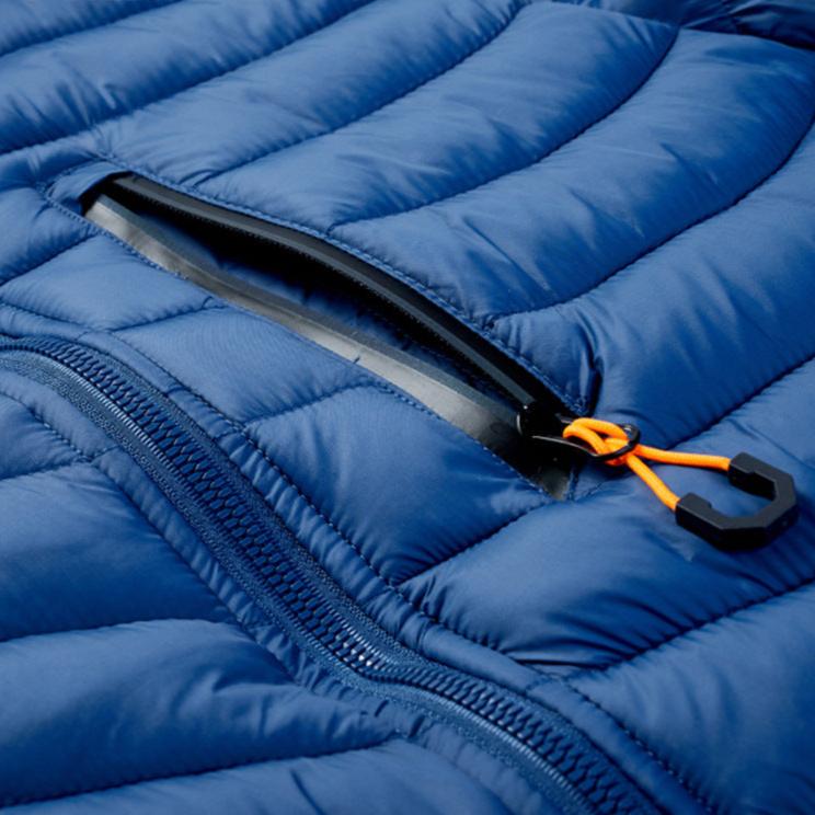 Drune | Gesteppte leichte Herrenjacke mit Kapuze