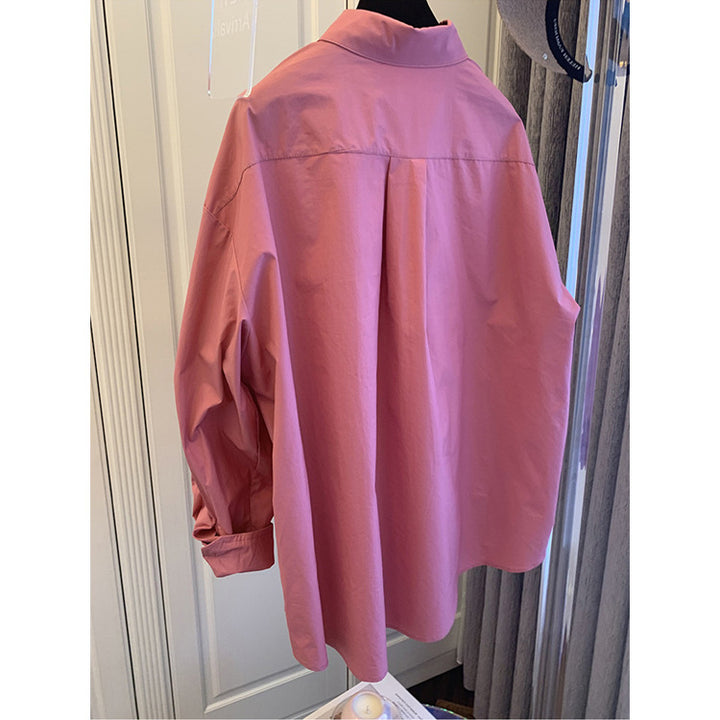 Damen Bequeme und stilvolle Oversized-Bluse Drune