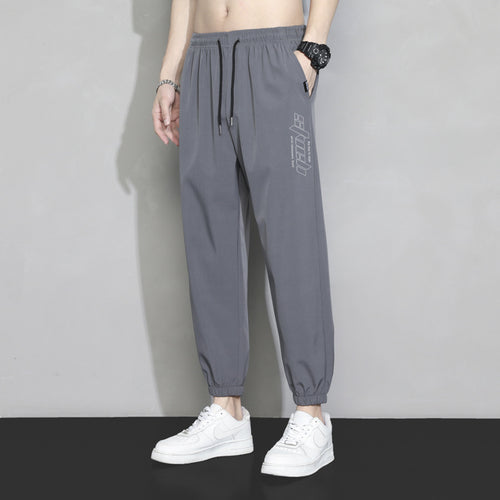 Herren Sportliche Jogginghose mit elastischem Bund