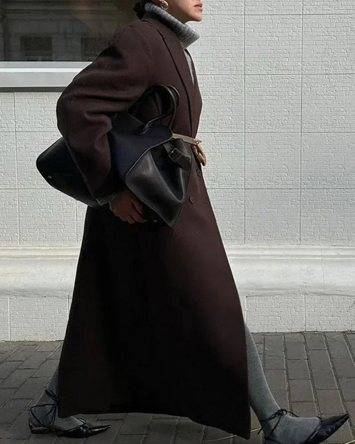 Drune | Park Avenue Doppelreihiger Langer Trenchcoat